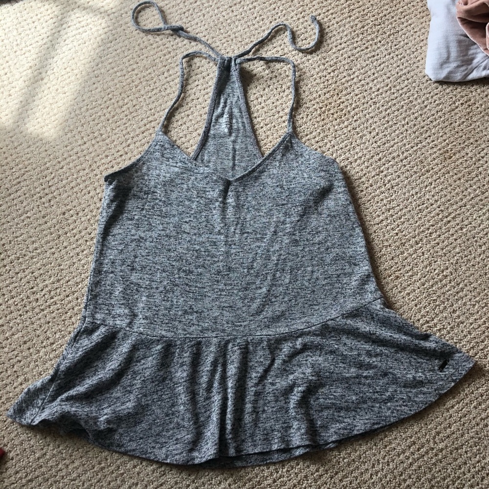 Gray heather tank